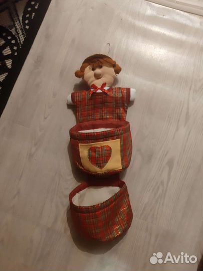 Кукла поделка подвесная