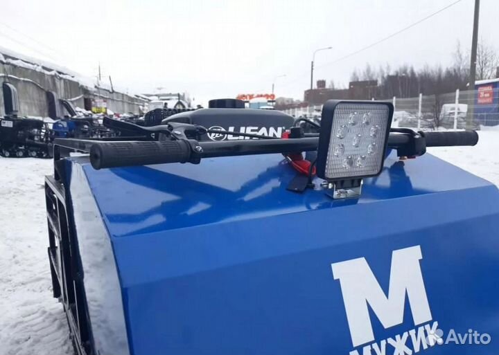 Мотобуксировщик Мужик М600 Стандарт 15 л.с