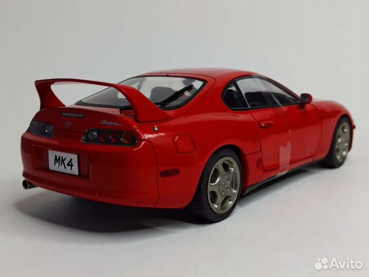 Toyota Supra MK4 1993 Red 1:18 Solido