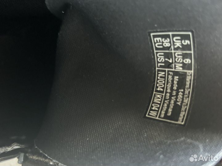 Dr martens ботинки женские лакированные 38