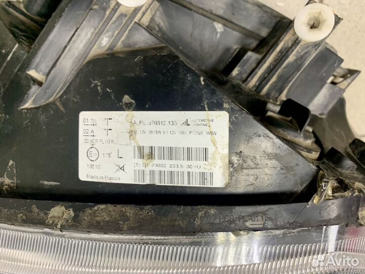 Amg фары на LADA priora 2/1