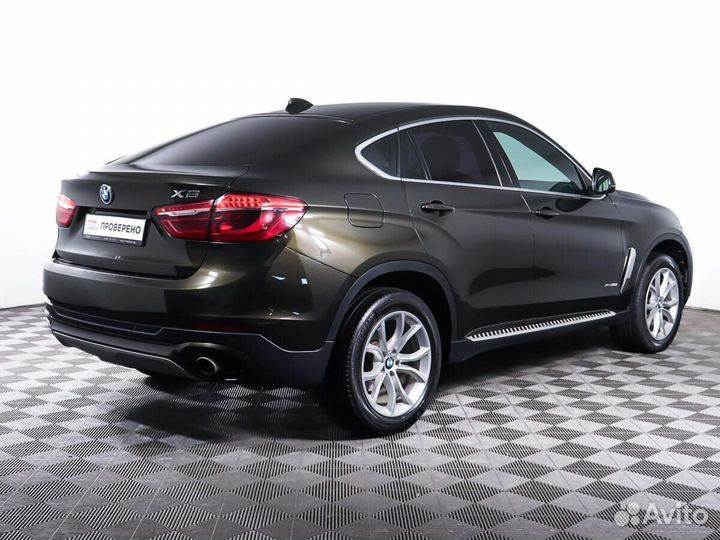 BMW X6 3.0 AT, 2015, 130 888 км