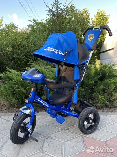 Велосипед трехколесный lamborghini