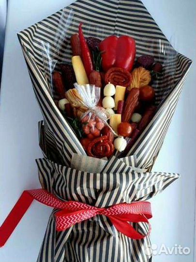 Мужской букет, съедобные букеты