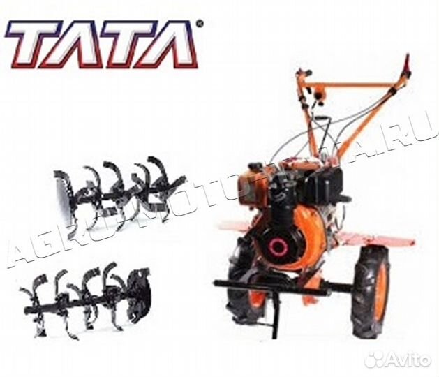 Дизельный Мотоблок тата TT1100А-ZX 6л.с