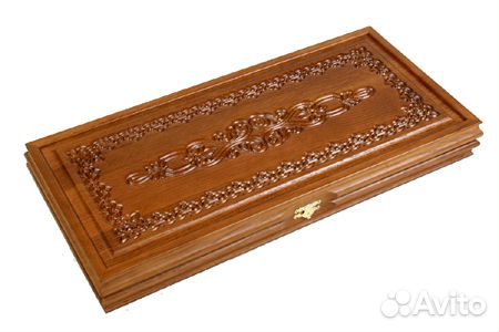 Нарды деревянные резные, ручной работы