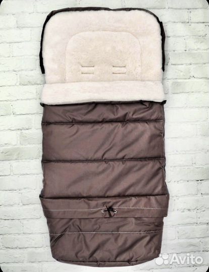 Теплый конверт в коляску