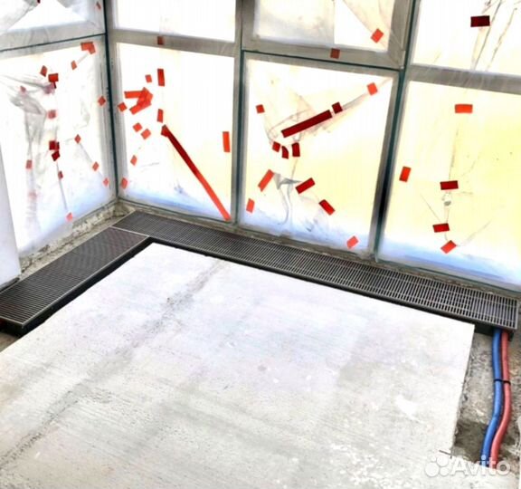 Конвектор внутрипольный водяной