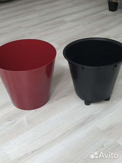 Большие напольные кашпо