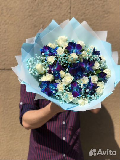 Букет из орхидей