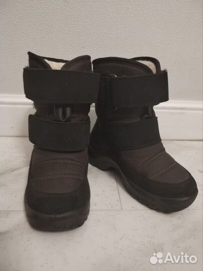 Ботинки зимние детские 25