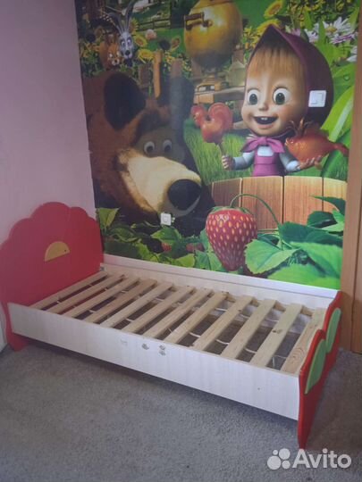 Детская кровать от 3 лет для девочки бу