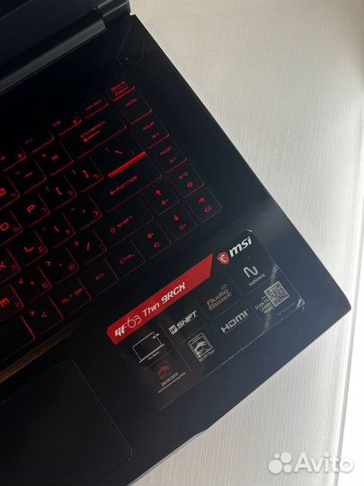 Игровой ноутбук msi