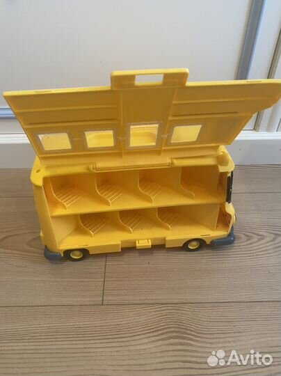 Автобус-кейс для машинок Скулби Поли Робокар