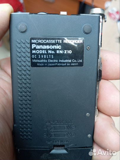 Кассетный диктофон panasonic