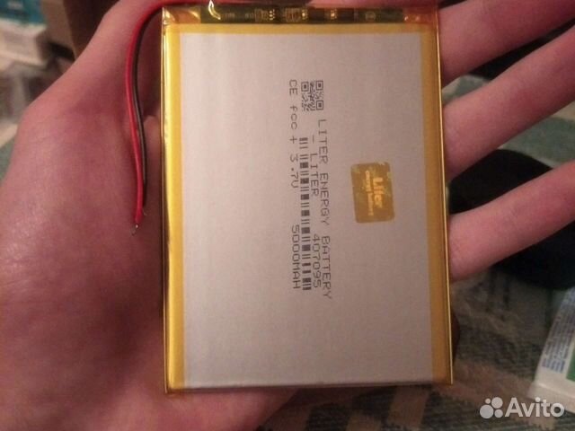 Аккумулятор для планшета 5000мА/ч