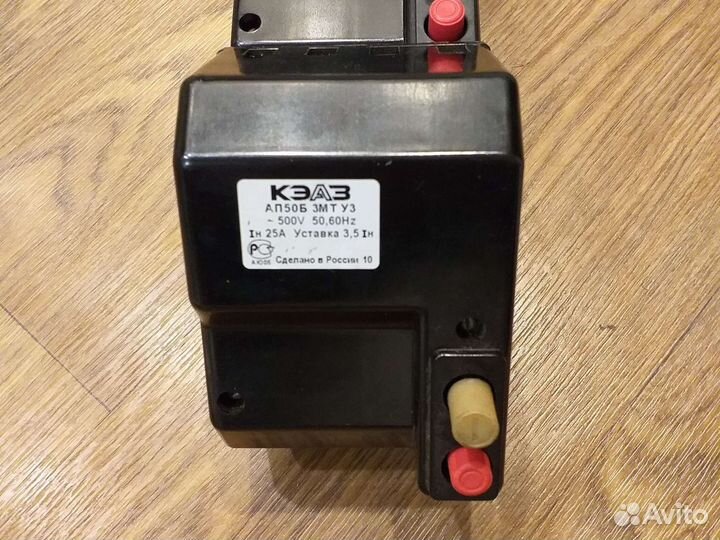 Автоматический выключатель ап 50Б 3мт уз 25А