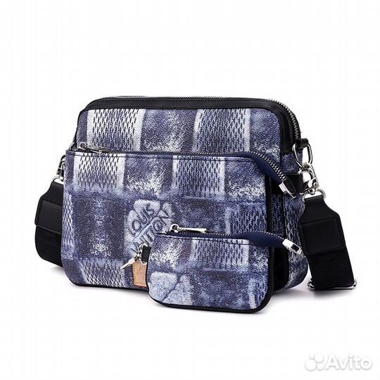 Сумка Louis Vuitton мужская через плечо трио 3в1
