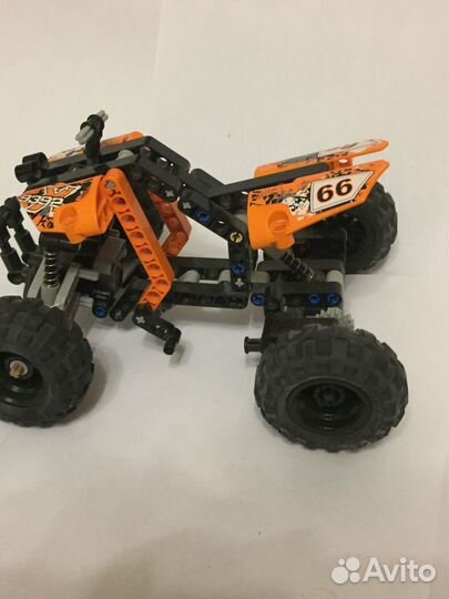 Конструктор lego technic мотоцикл и квадроцикл