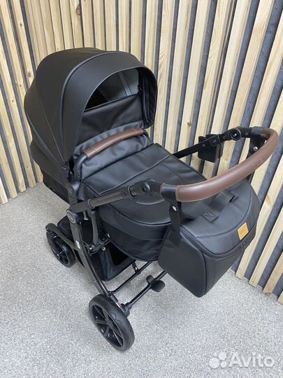 Коояска для новорожденных верх эко кожа