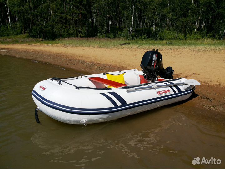 Надувная лодка suzumar c 4-х такт. мотором suzuki