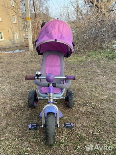 Детский велосипед с ручкой