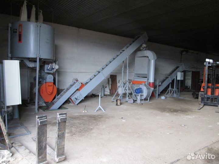 Линия гранулирования пивной дробины 500 кг/час