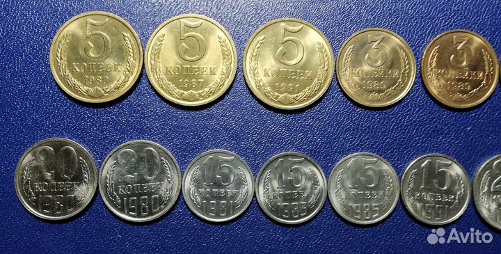 Мешковые монеты СССР регулярного чекана