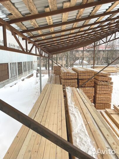 Доска строганная 50х200х6000мм