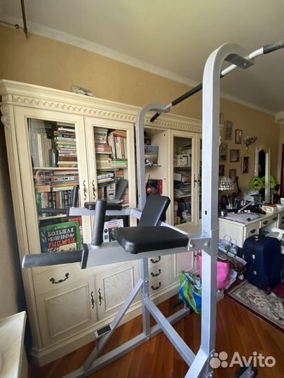 Напольный тренажер турник + брусья + пресс