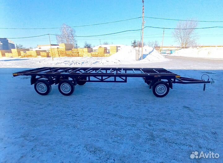 Трехосный прицеп