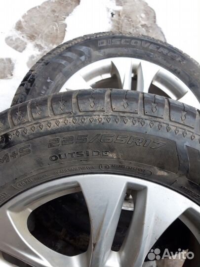 Комплект колес(лето) 225/65R17 (Haval H6)