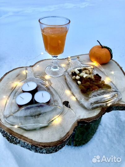 Блюдо из бутылок