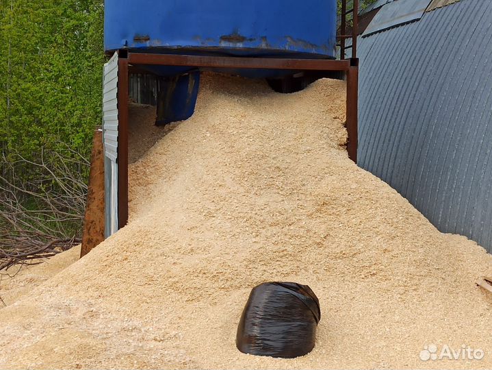 Опилки стружка в мешках