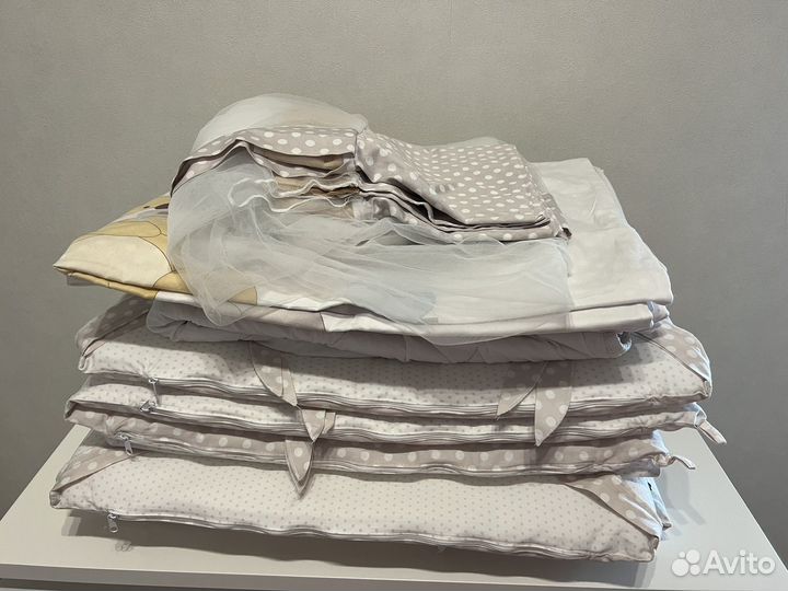 Постельное белье в детскую кроватку