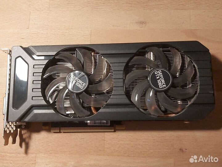 Видеокарта gtx 1060 6gb palit