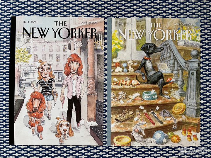 Постеры обложек The New Yorker (Собаки)