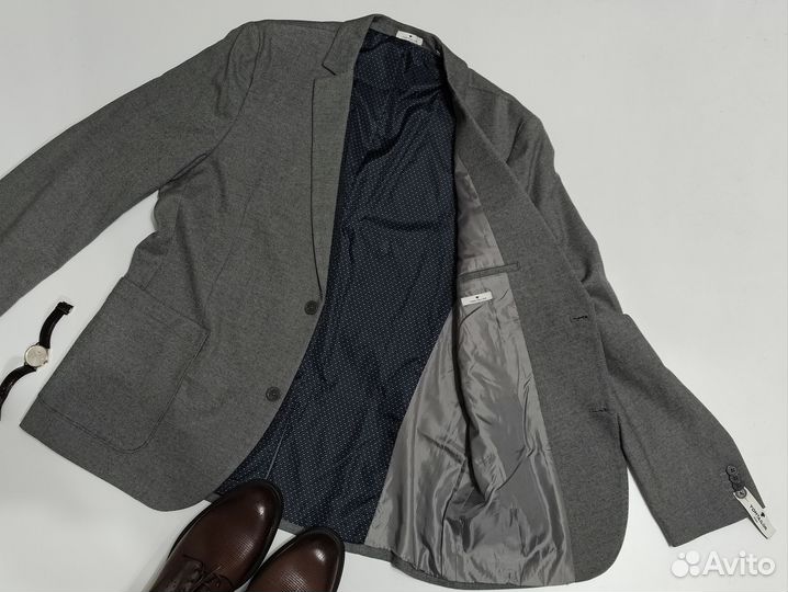 Tom tailor пиджак 52 Новый серый