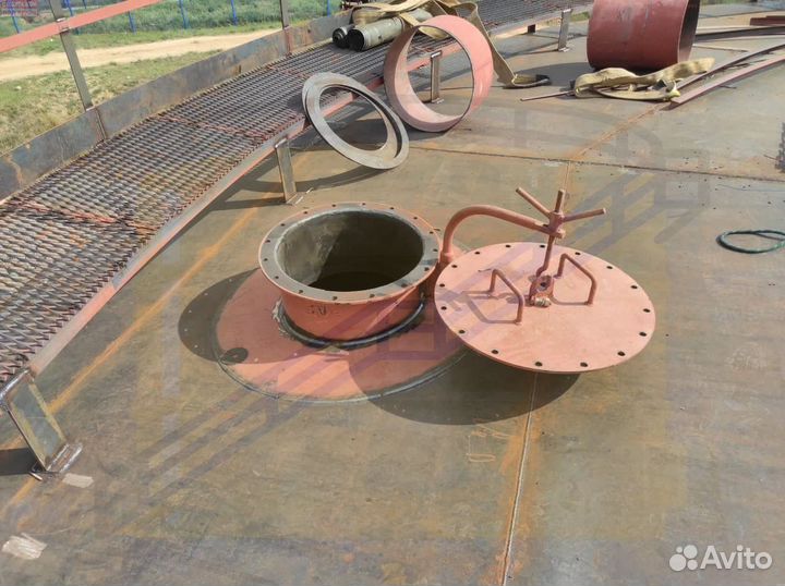 Резервуар Горизонтальный Стальной на заказ 100/40