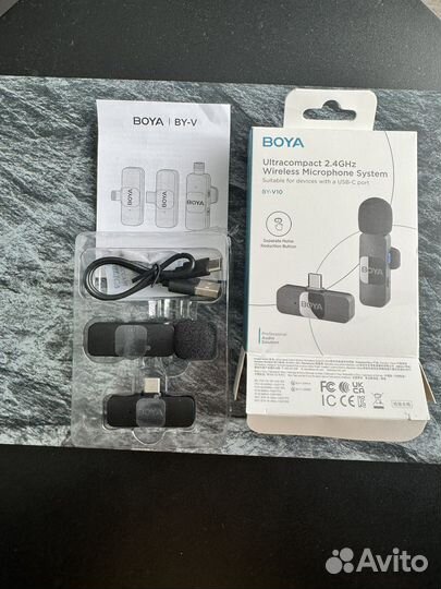 Микрофон петличный (Bluetooth на iPhone 15)