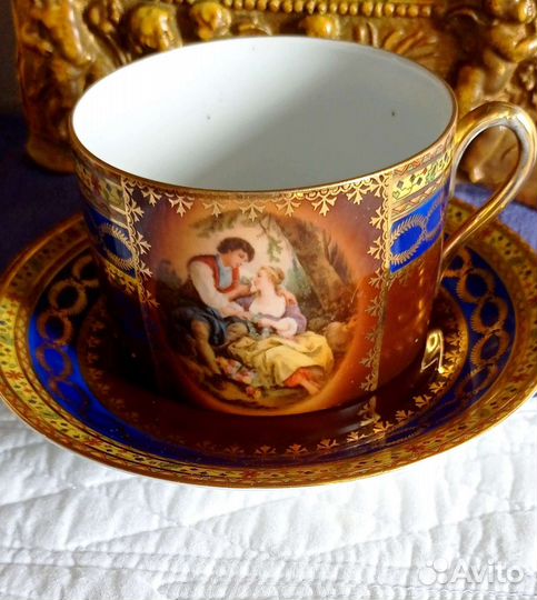 Чайная пара, Карлсбад, антик