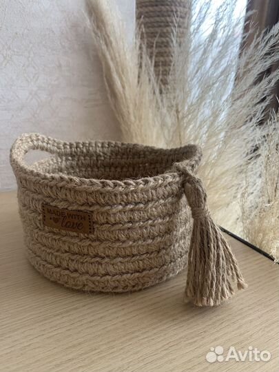 Корзины из джута