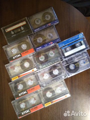 Аудиокассеты TDK,Sony,Philips