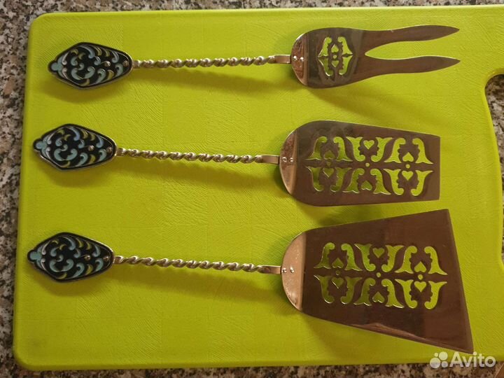 Столовый набор мельхиор