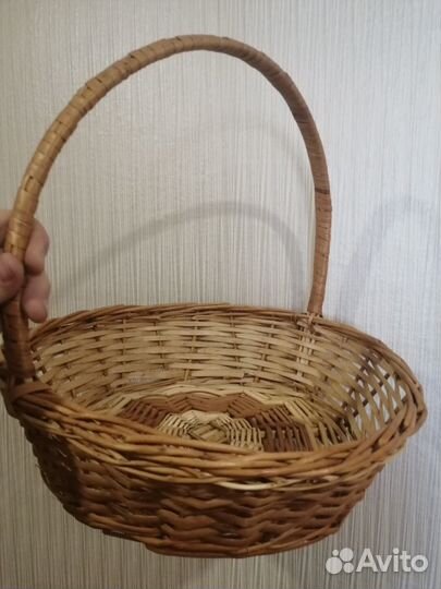 Корзина плетеная