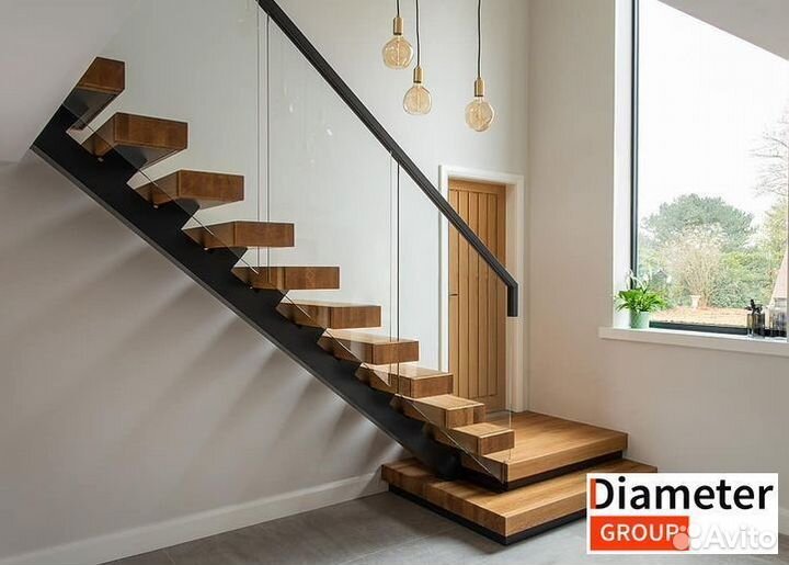 Изготовление безопасной лестницы на косоурах