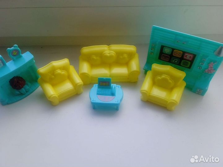 Домик кукольный с музыкой +мебель