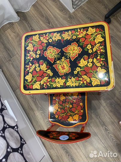 Детский стол и стул