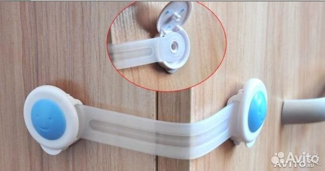 Гибкий блокиратор открывания ящиков от детей(1 шт)