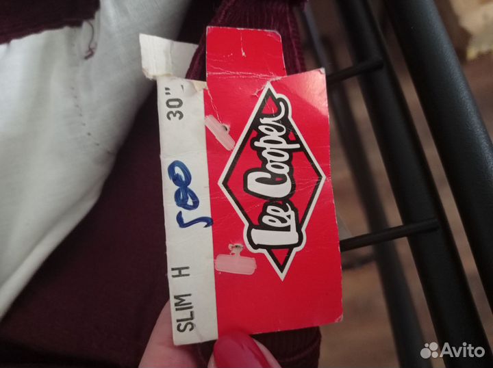 Джинсы кордовые Lee Cooper оригинал